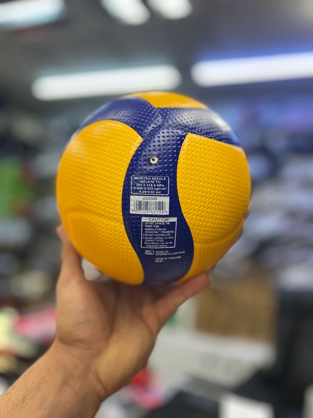 توپ والیبال میکاسا Mikasa V200W سایز ۵ | ساخت تایلند | توپ رسمی FIVB / ارسال فوری