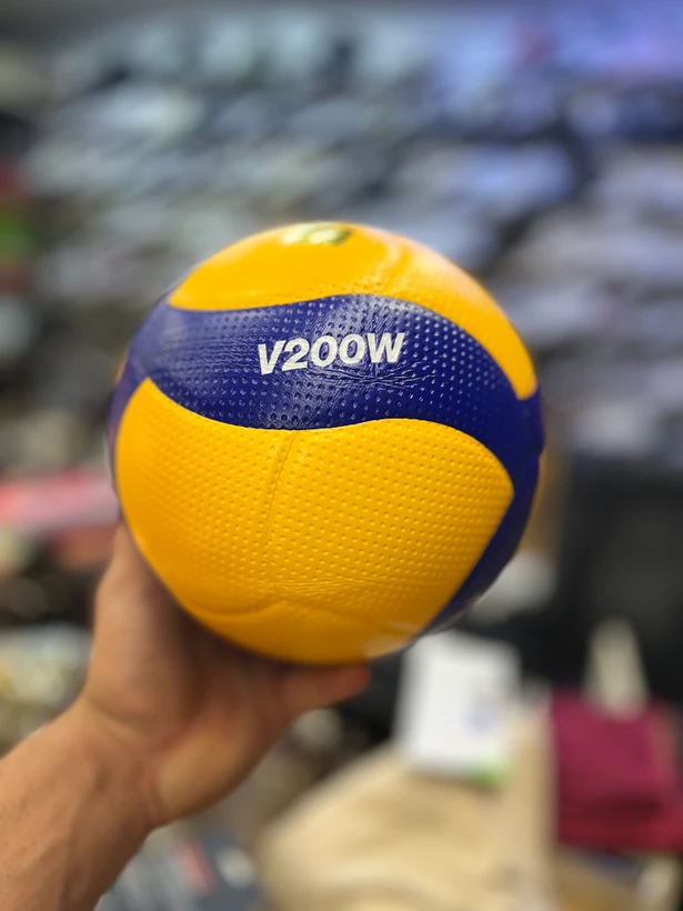 توپ والیبال میکاسا Mikasa V200W سایز ۵ | ساخت تایلند | توپ رسمی FIVB / ارسال فوری