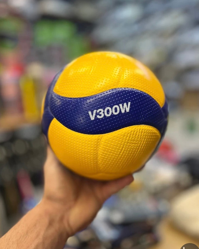 توپ والیبال میکاسا Mikasa V200W سایز ۵ | ساخت تایلند | توپ رسمی FIVB / ارسال فوری