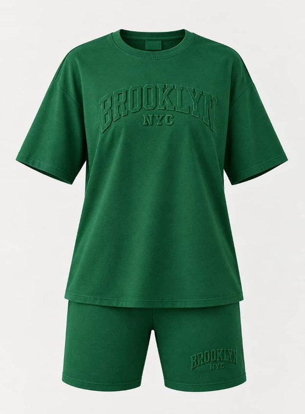 ست تیشرت شلوارک زنانه BROOKLYN
